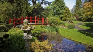 Los jardines japoneses en el National Stud, Condado de Kildare