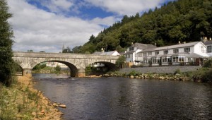 The village of Avoca, County Wicklow