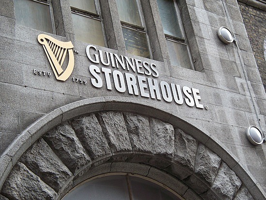 La Guinness Storehouse