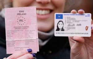 Licencia de conducir en Irlanda